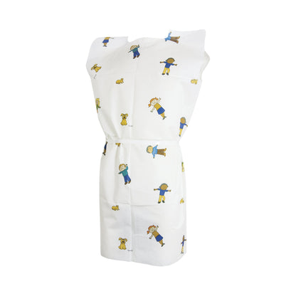 GOWN, EXAM T/P/T PED MCK KIDSPRNT 21X36