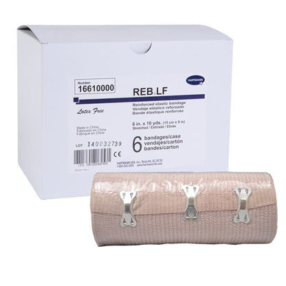 BANDAGE, ELAS REB DBL LGTH 6X10YD