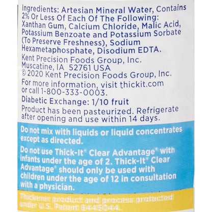 THICK-IT, CLEAR ADV WATER MODERATE/HONEY 8OZ