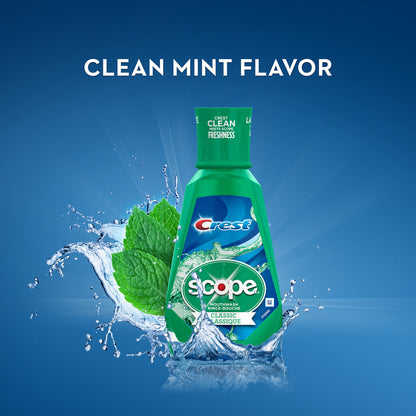MOUTHWASH, SCOPE 1.2OZ CLASSICPRO RINSE MINT