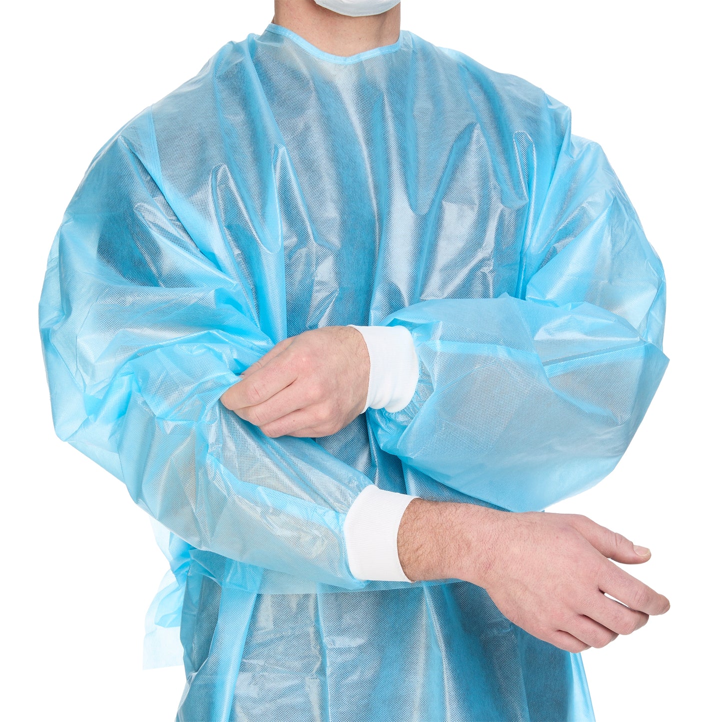 GOWN, CHEMO FULL BCK HOOK&LOOPCLSR AAMI2 XLG