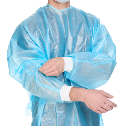 GOWN, CHEMO FULL BCK HOOK&LOOPCLSR AAMI2 XLG