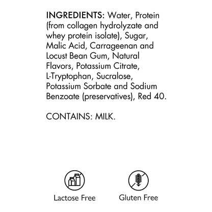 NUTRIENT, GELATIN PLUS, CHERRY4OZ CUP