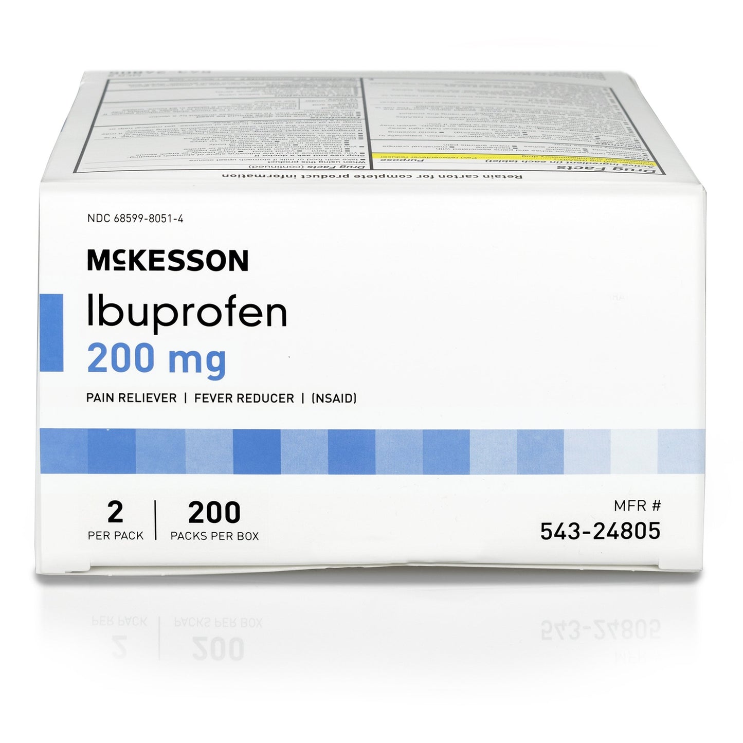 IBUPROFEN, TAB 200MG UD 200X2X 12BX/CS)