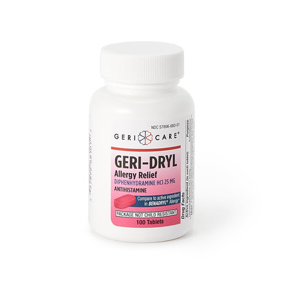DIPHENHYDRAMINE, TAB 25MG