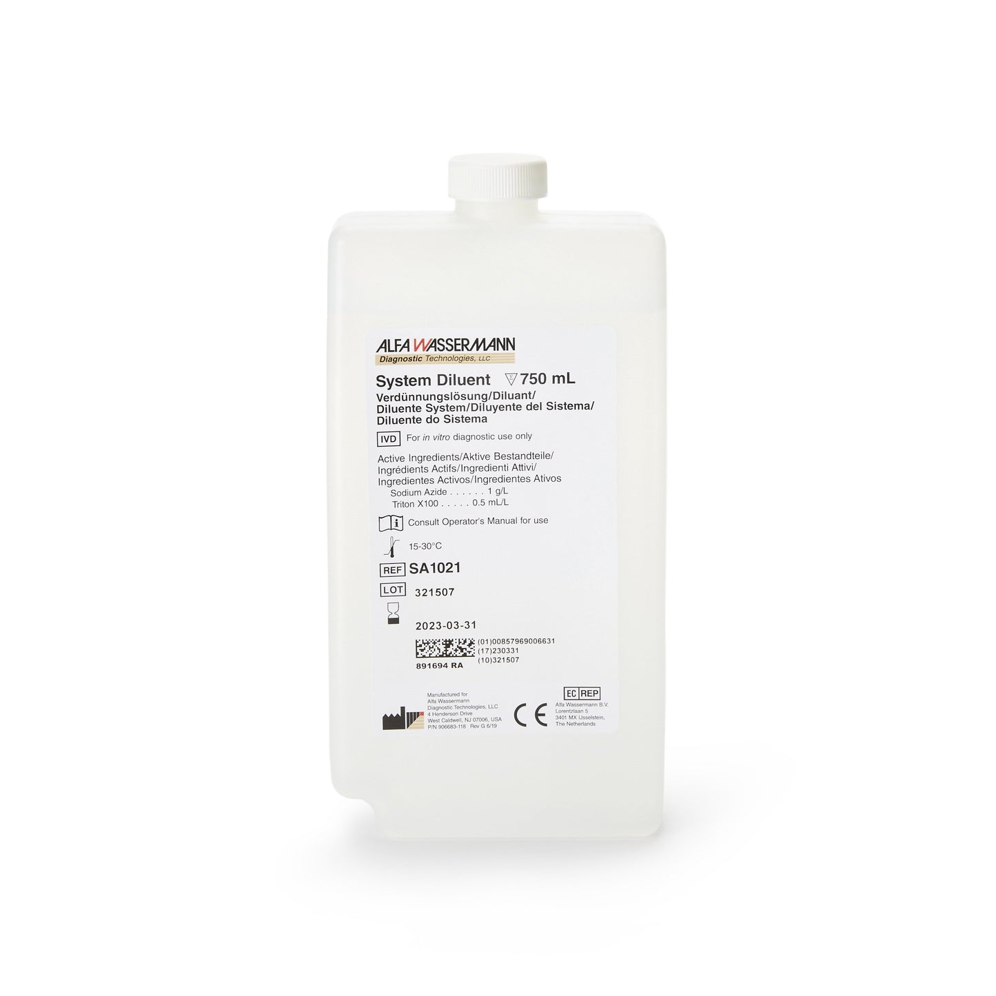 DILUENT, ACE NEW IMPROVED 3X750ML