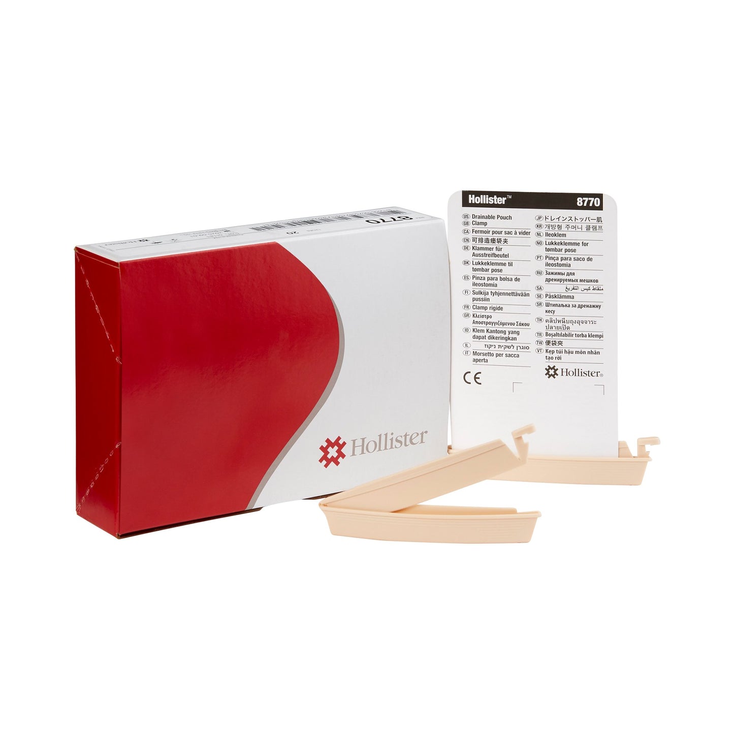 CLAMP, OSTOMY POUCH DRAIN BGE