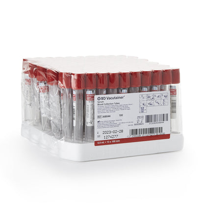 TUBE, BLD COL CLOT RED 6ML PLAS VACUTAINER