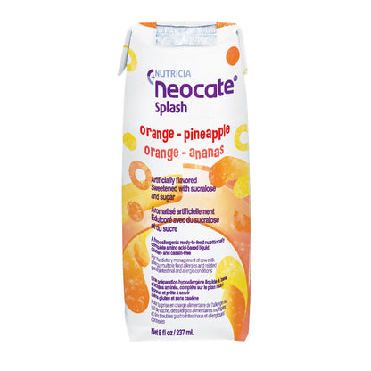 NEOCATE SPLASH, FORMULA ORANGE-PINEAPPLE 237ML