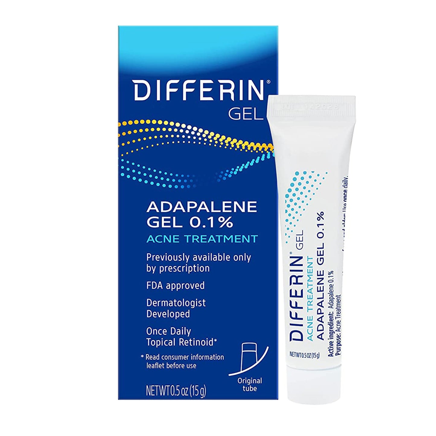 DIFFERIN, GEL 0.1% 15GM