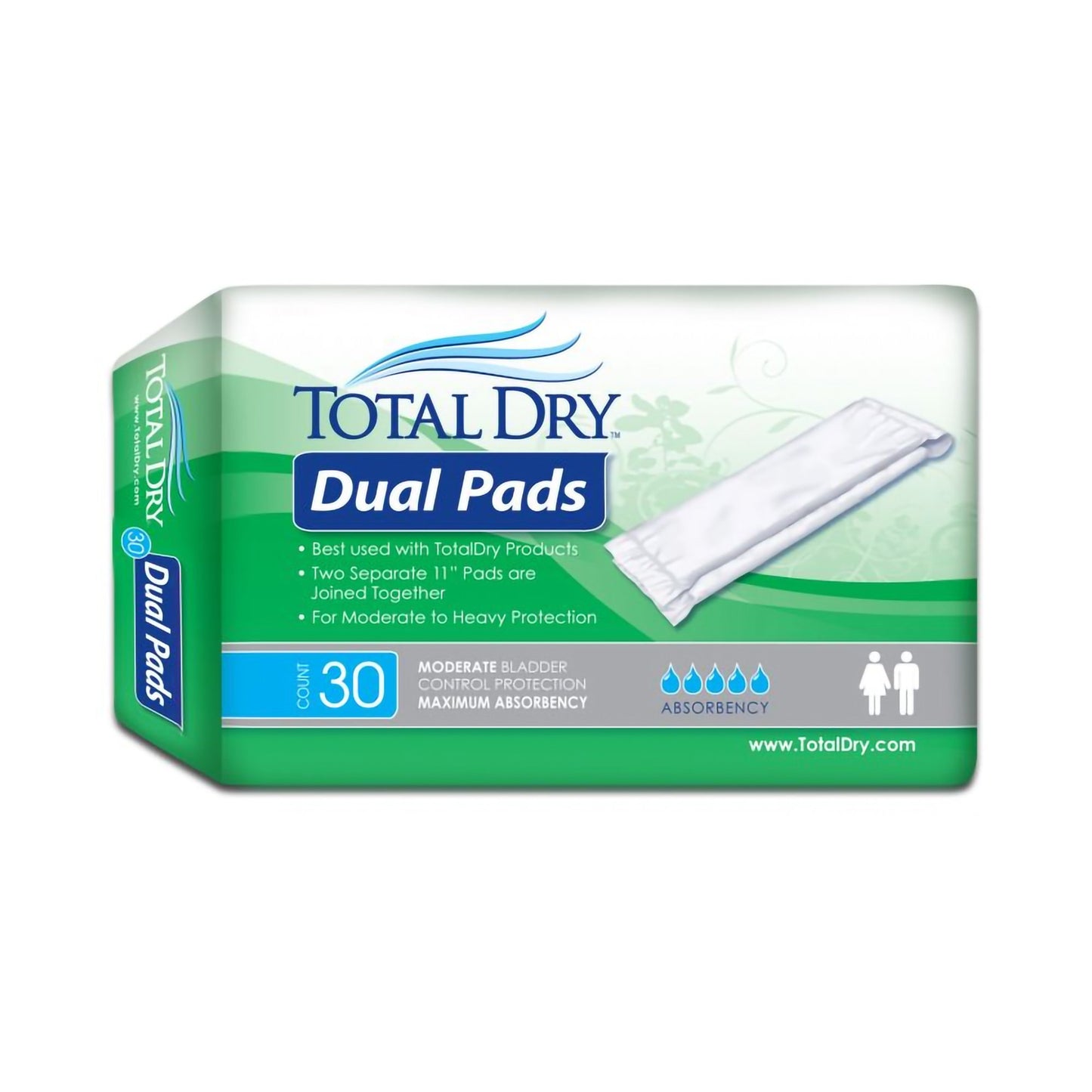 LINER, INCONT TOTAL DRY DUAL