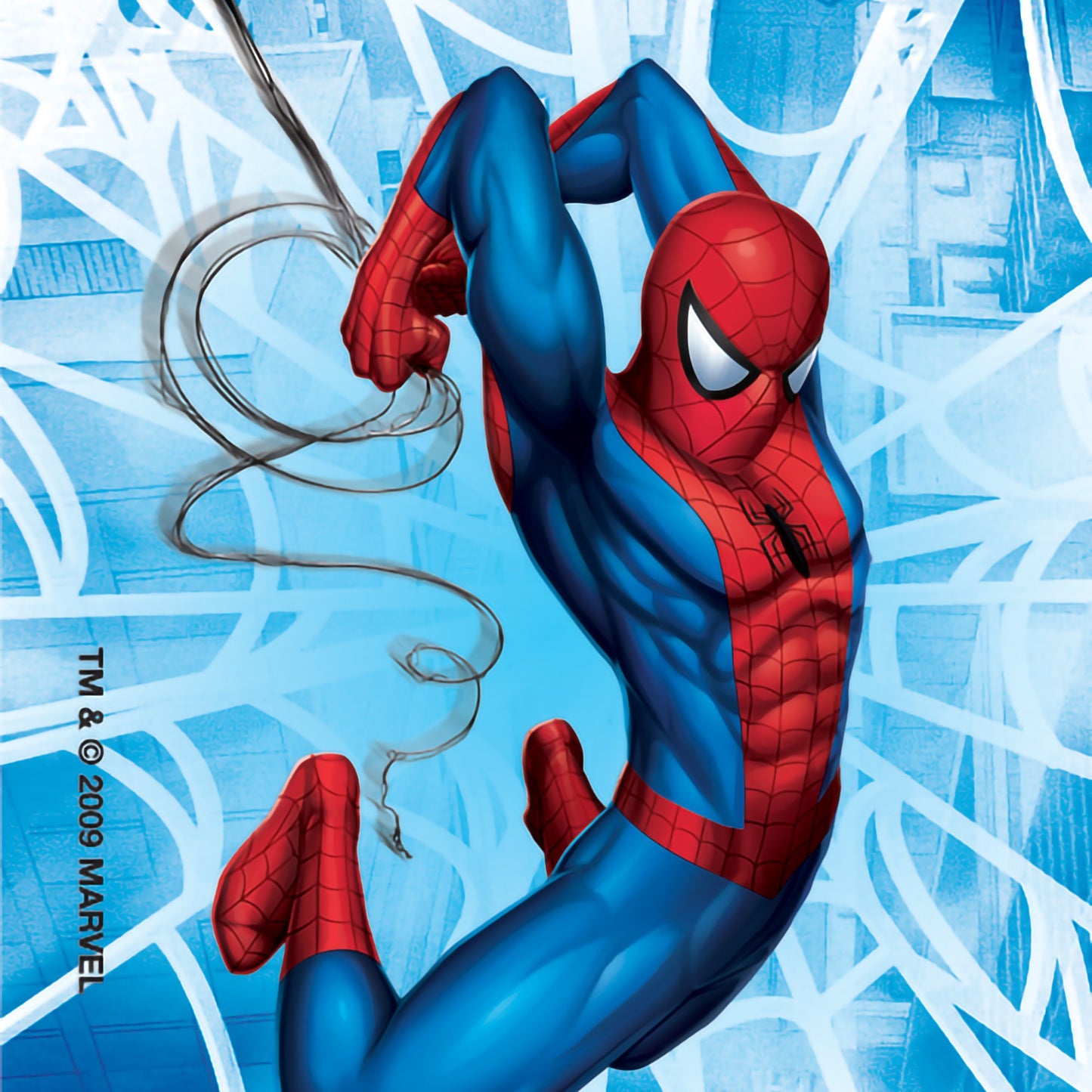 STICKER, SPIDER MAN CLASSIC 15/8"