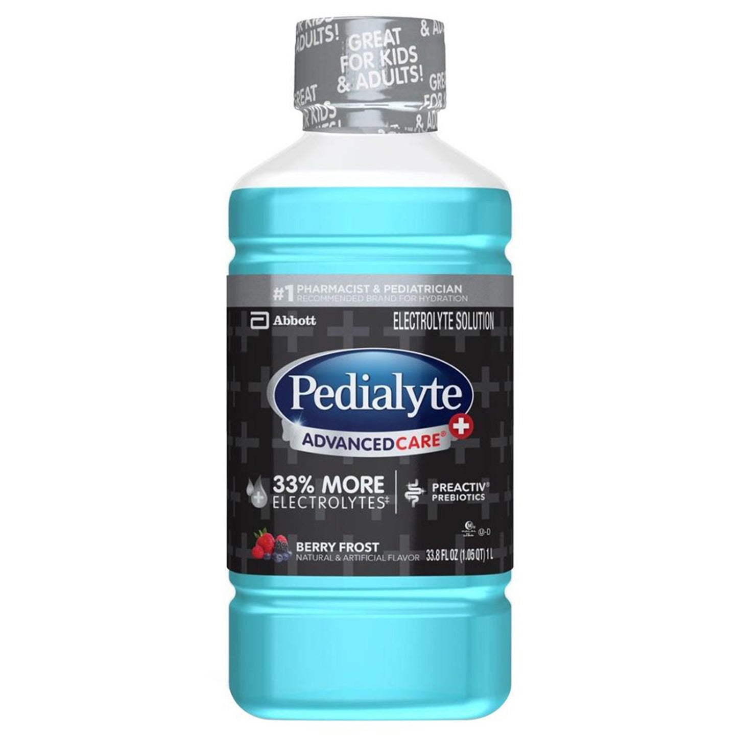 PEDIALYTE, ADVANCEDCARE PLUS BERRY FROST 1L BT
