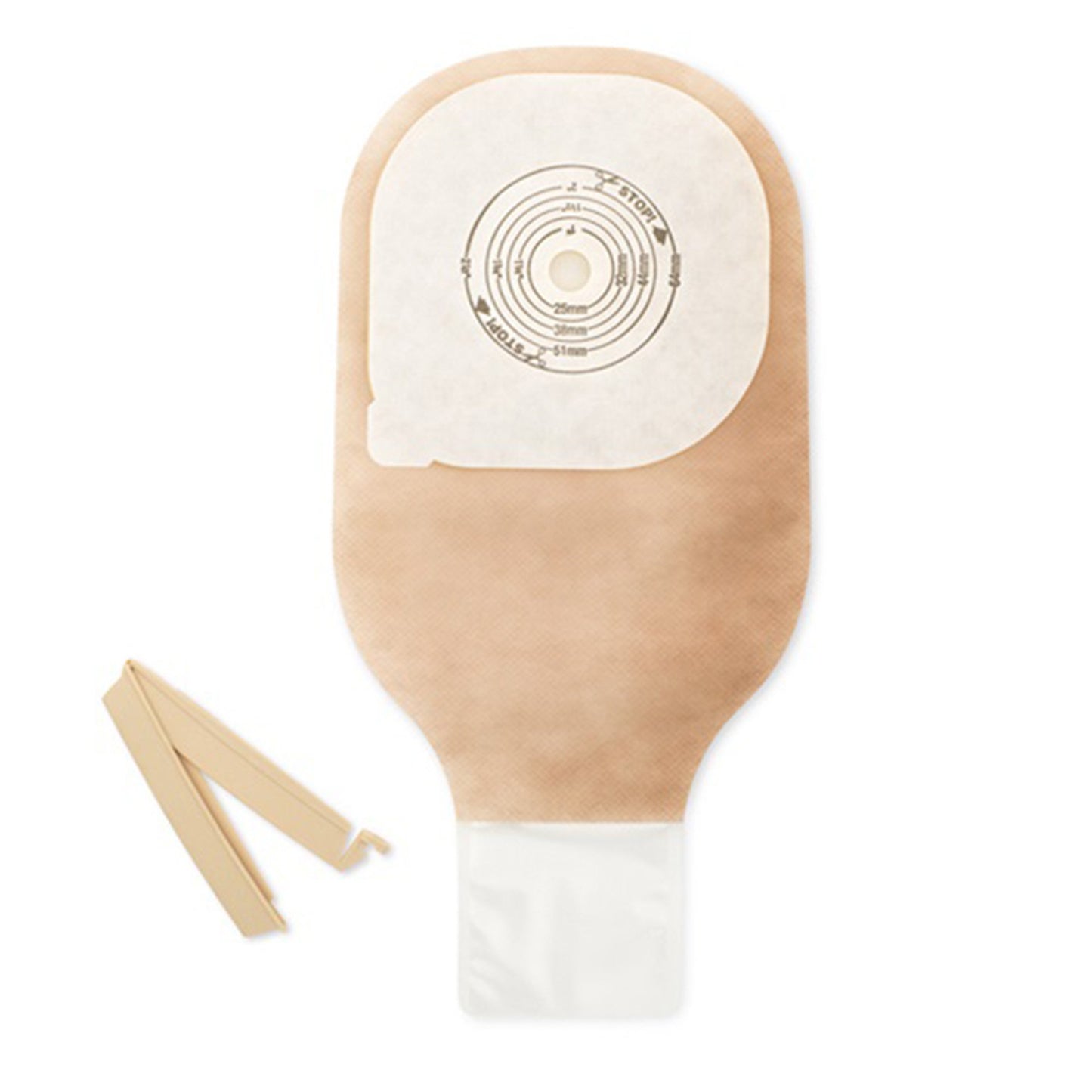 POUCH, OSTOMY PREMIER DRN W/CLAMP 2 1/2"