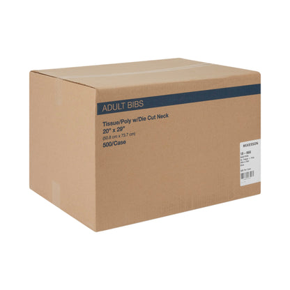 BIB, T/P BLU ADLT 20X29