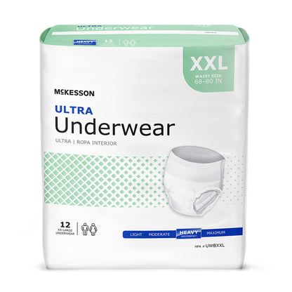 UNDERWEAR, ULTRA 2XLG 68-80