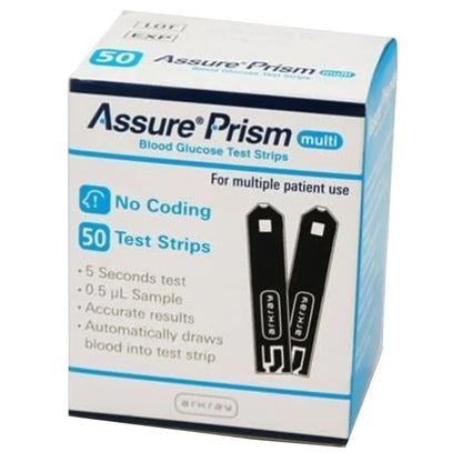 TEST STRIP, BLOOD GLUCOSE ASSURE PRISM MULTI