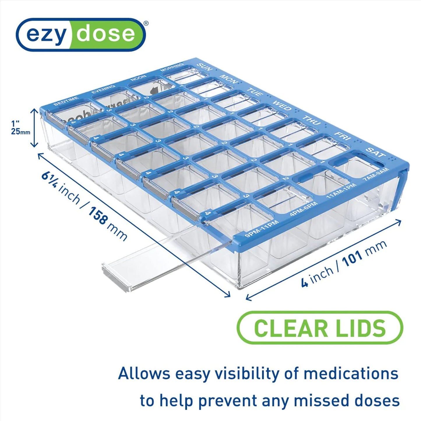 ORGANIZER, PILL MEDISET 28POCKET