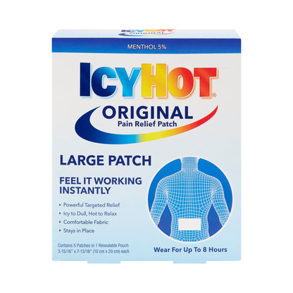 ICY HOT, BACK PATCH