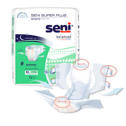 BRIEF, INCONT SENI SUPER PLUSXLG 55"-67"