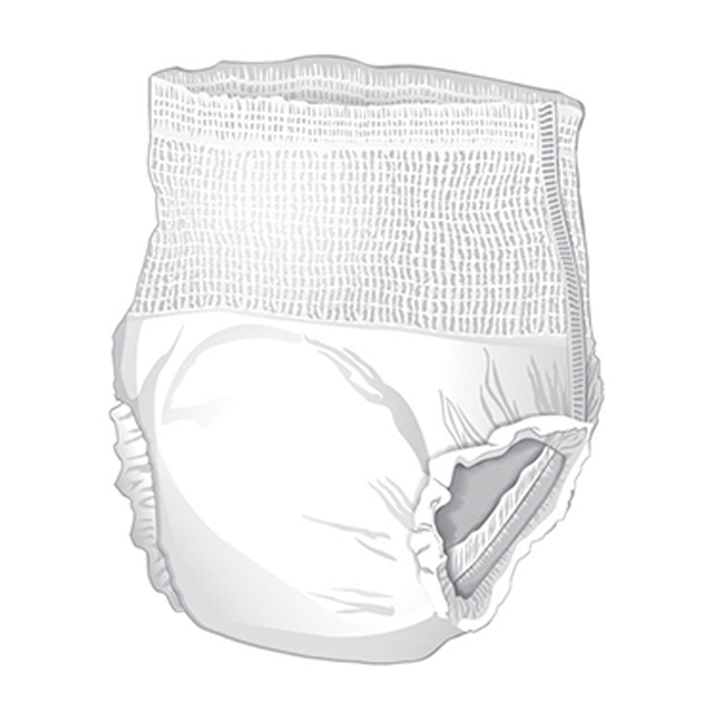 UNDERWEAR, EXTENDED WEAR XLG 58-68