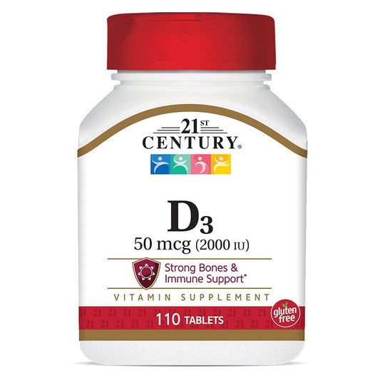 VITAMIN D, TAB 2000IU