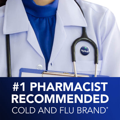 NYQUIL, LIQ VICKS COLD & FLU 12OZ