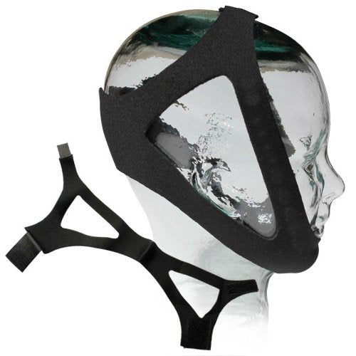 STRAP, CHIN ADJ BLK XLG