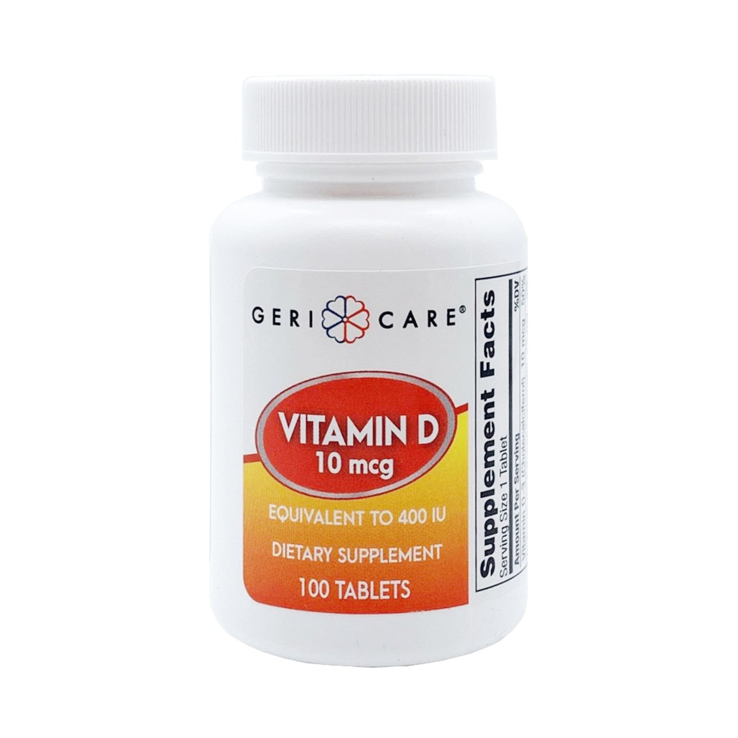 VITAMIN D, TAB 10MCG 400IU