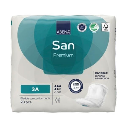 PAD, BLADDER CNTRL ABENA SANIADLT 3A