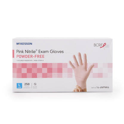 GLOVE, EXAM NTRL LG N/S PNK 3.0