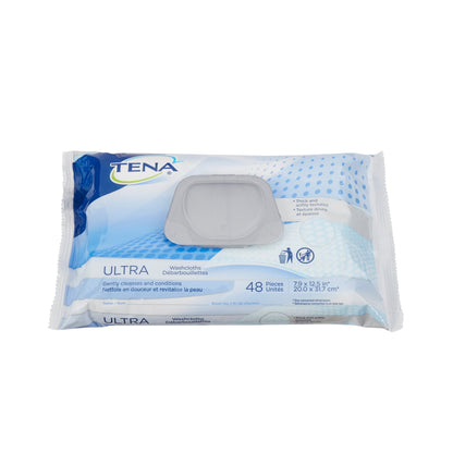 WASHCLOTH, WET ULTRA TENA DISP