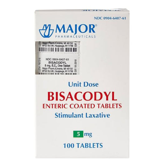 BISACODYL EC, TAB 5MG UD