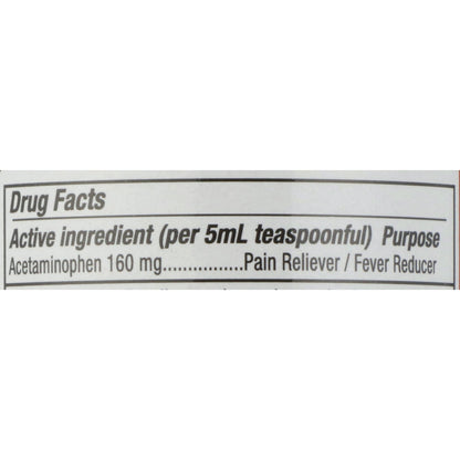 ACETAMINOPHEN LIQ 160MG/5ML CHERRY ELX AF 16OZ 12/CS