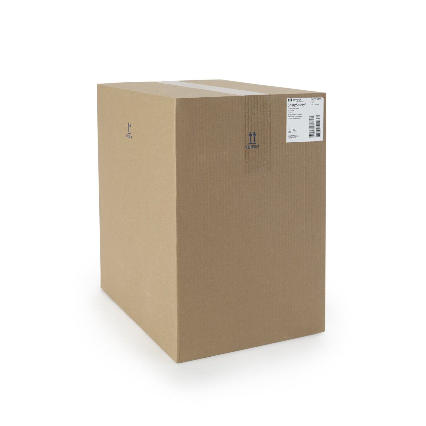 CONTAINER, SHARPS RED/CLR 8GLLID