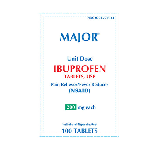 IBUPROFEN, TAB 200MG UD
