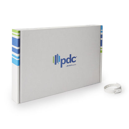 ID BAND, ADULT WHITE