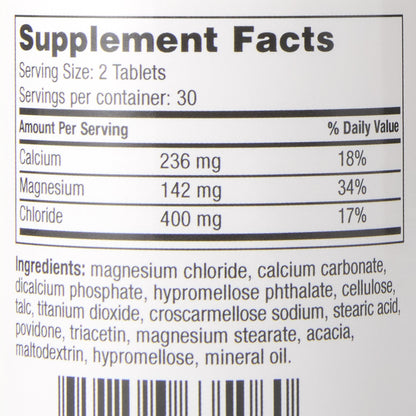 MAGNESIUM CHLORIDE, SLOW W/CALTAB 140MG