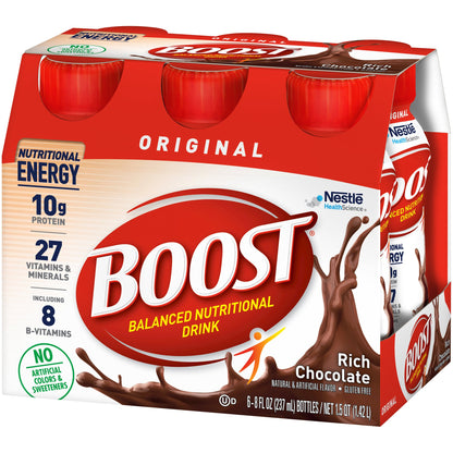 BOOST, ORIGINAL CHOCOLATE CLEAN 8OZ