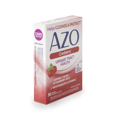 AZO CRANBERRY W/PROBIOTIC/VITC, TAB