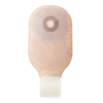 POUCH, DRN OST 1PC FLAT FLX BARR TRANS 1 1/4"