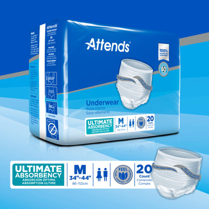 UNDERWEAR, ATTENDS ULT MED