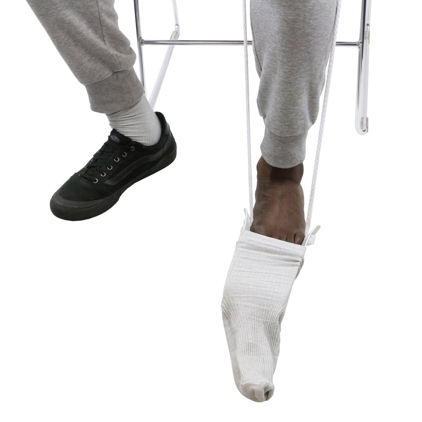 SOCK AID, FORMED CONTINUOUS LOOP HANDLE DLX FABENT