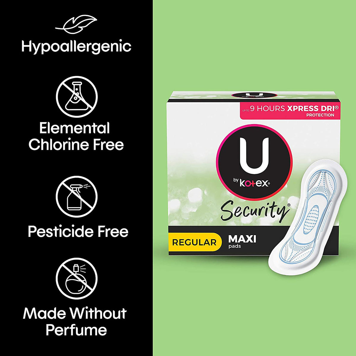 PAD, MAXI KOTEX U SUPR LNG 22