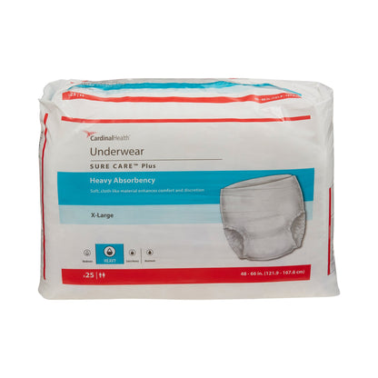 UNDERWEAR, INCONT SURECARE XLG