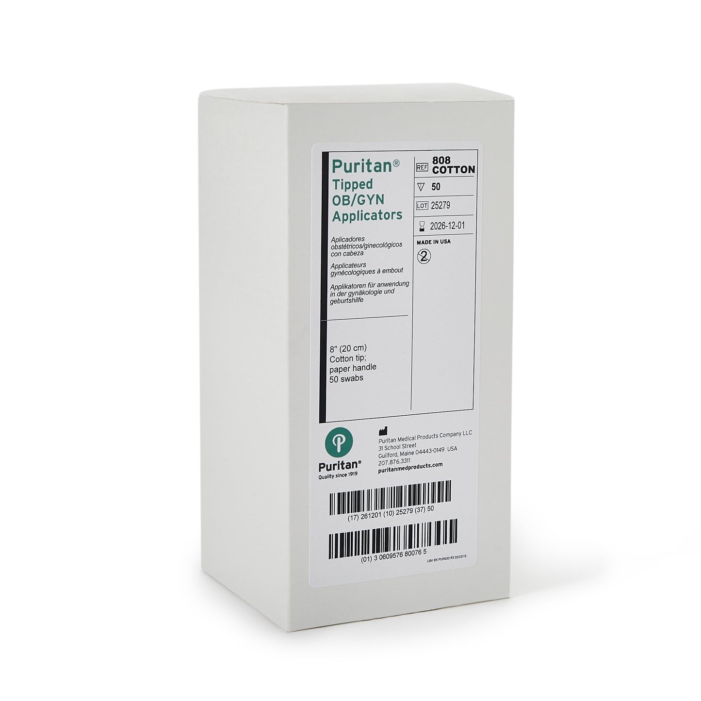 SWAB, OB/GYN CTNTP N/S 8"