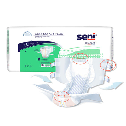 BRIEF, INCONT SENI SUPER PLUSXLG 55"-67"