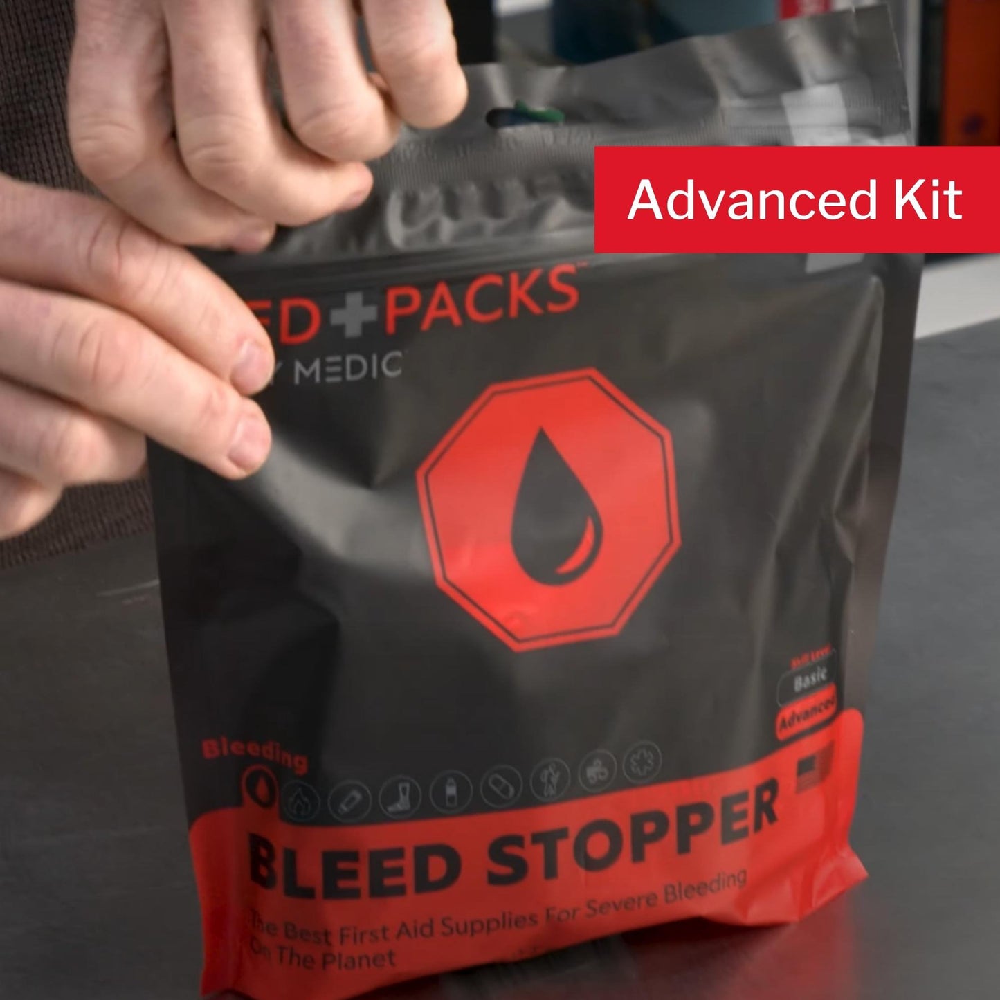FIRST AID PACK, BLEED STOPPERALL-IN-ONE ADVANCED