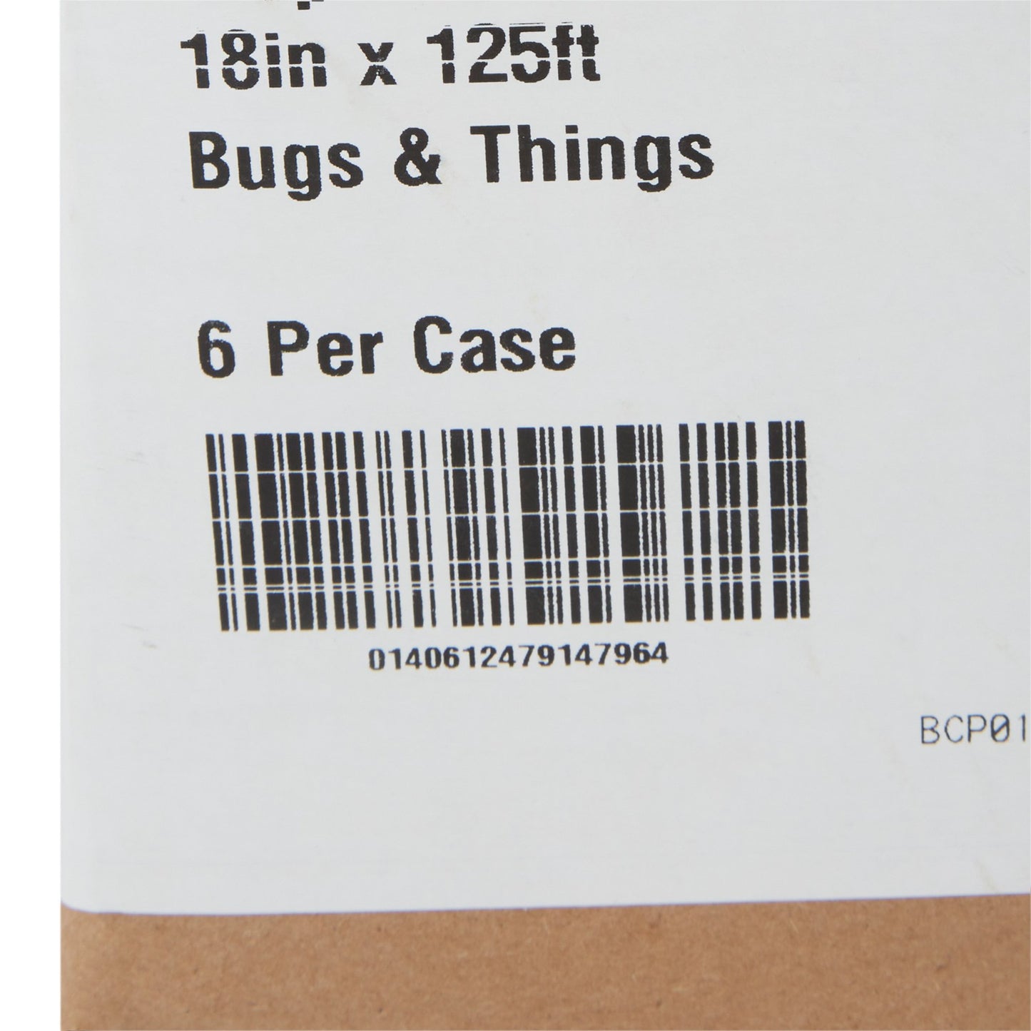PAPER, TABLE CREPE BUGS PRNT 18"X125'