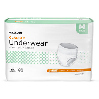 UNDERWEAR, CLASSIC MED 32-44